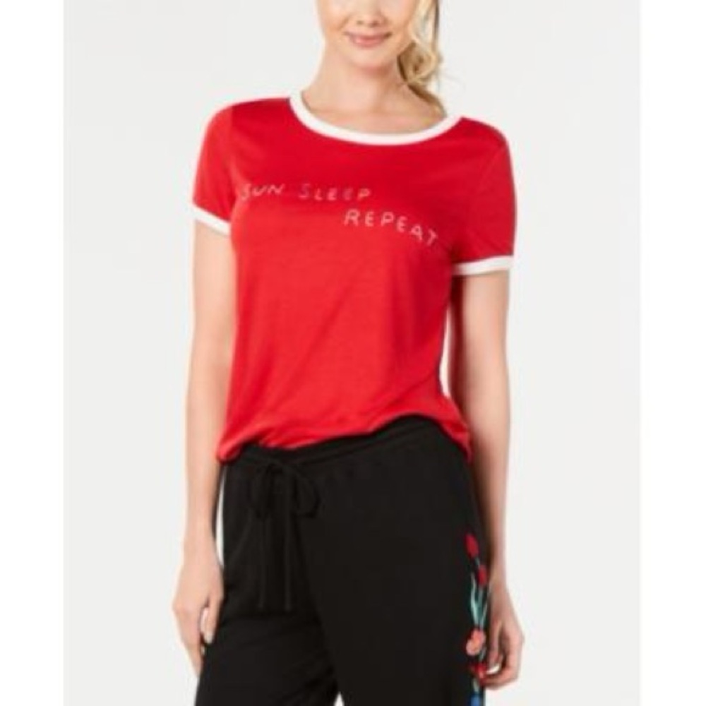 Short sleeve pajama top